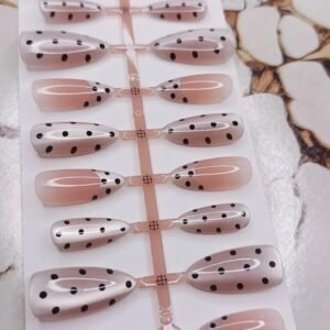 Polka Dot Press-On Nails