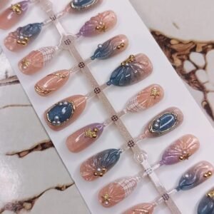 Semi-Handmade Press-On Nails